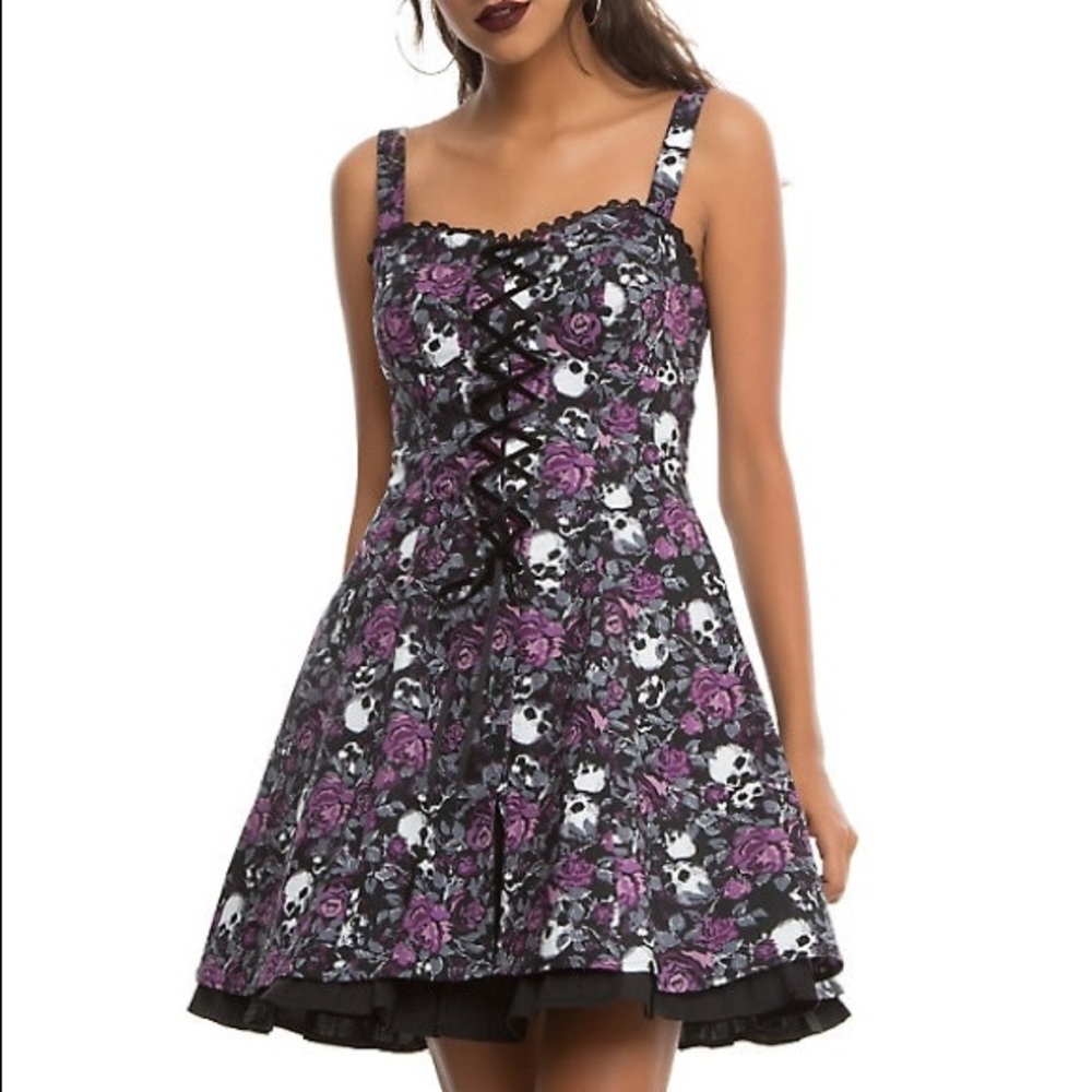 Purple Skull Dress